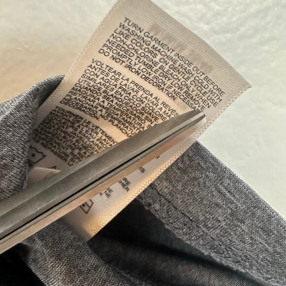 Champion Mens Georgia Bulldogs Logo College Crewneck Heather Grey T-Shirt Medium - Picture 9 of 11